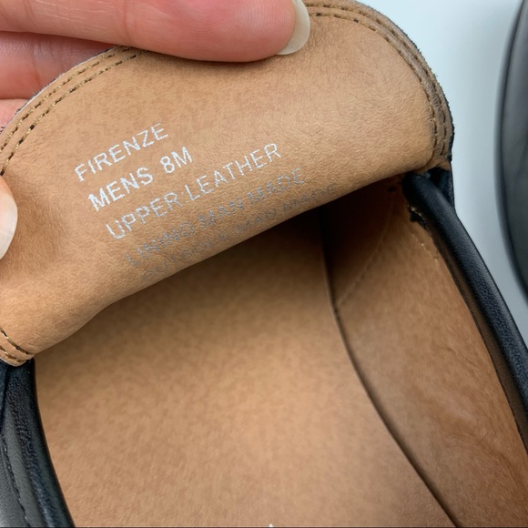 Saks Fifth Avenue Black Leather Firenze Loafer - Picture 6 of 7